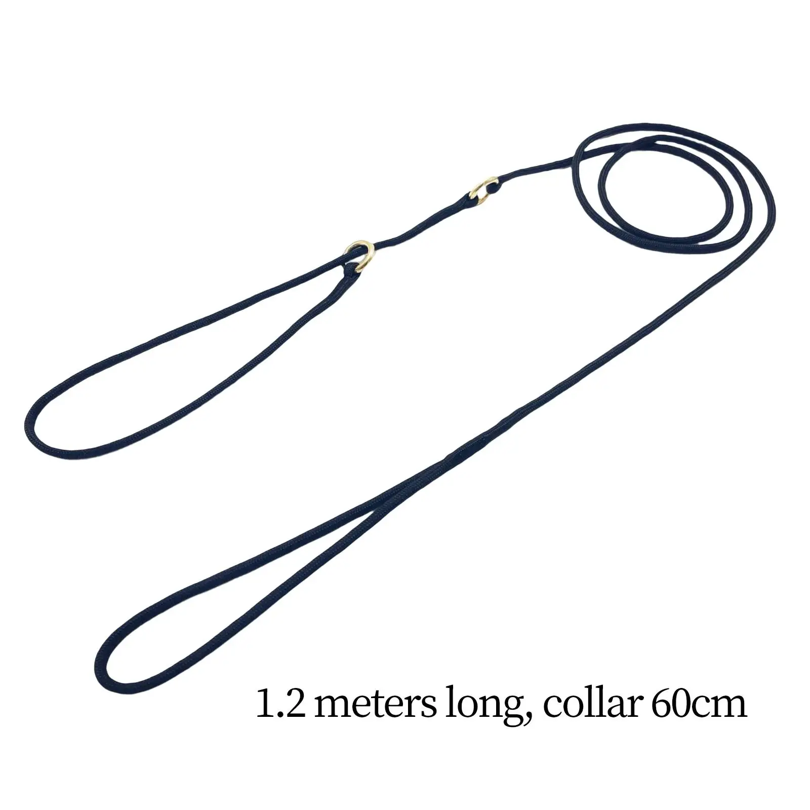 Dog Leash Traction Rope Heavy Duty String Dog Slip Rope Brass Buckle Soft Pet Leash for Jogging Dogs Cats