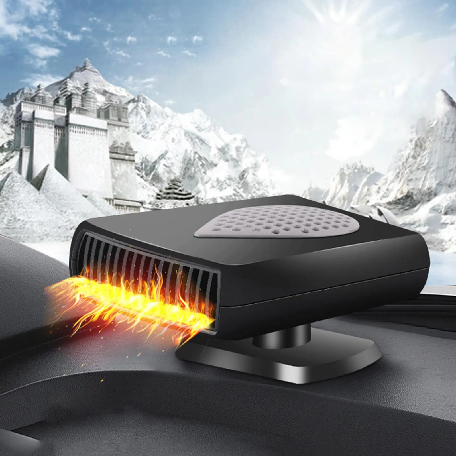 Windshield Car Heater 12V/24 for , Camping and Caravanning Quick Install easy to use Durable  Saving