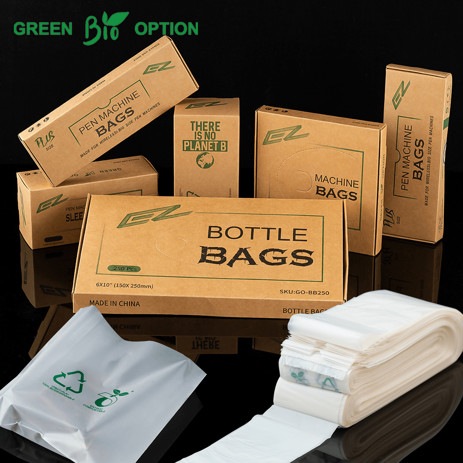 Best of EZ Green Option Machine Bags Bottle Bags Eco-Friendly Highly-Biodegradable Recycle For Coil Or Rotary Machines Tattoo Supply Reviews & Tips