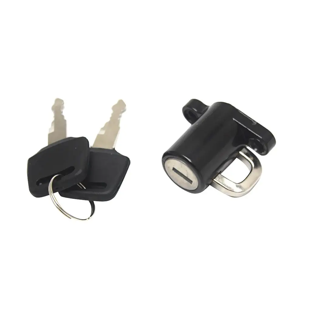 Universal Motorcycle Motorbike  Lock Hanger   Keys - Black