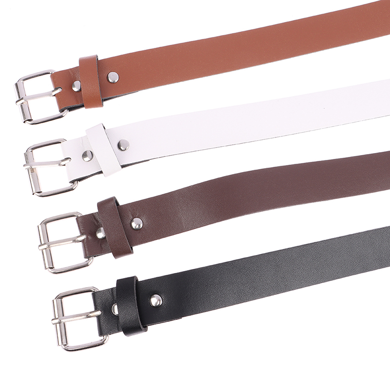 Title 8, 1Pc 100CM Leather Belt Fashion Waist Belts Meta...