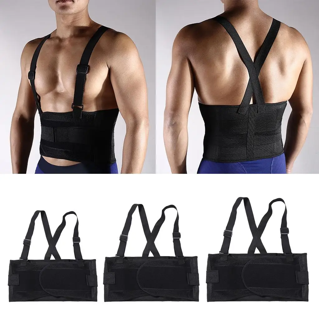 Breathable Waist Belt  Lower  Brace GYM Weight Lifting Fitness