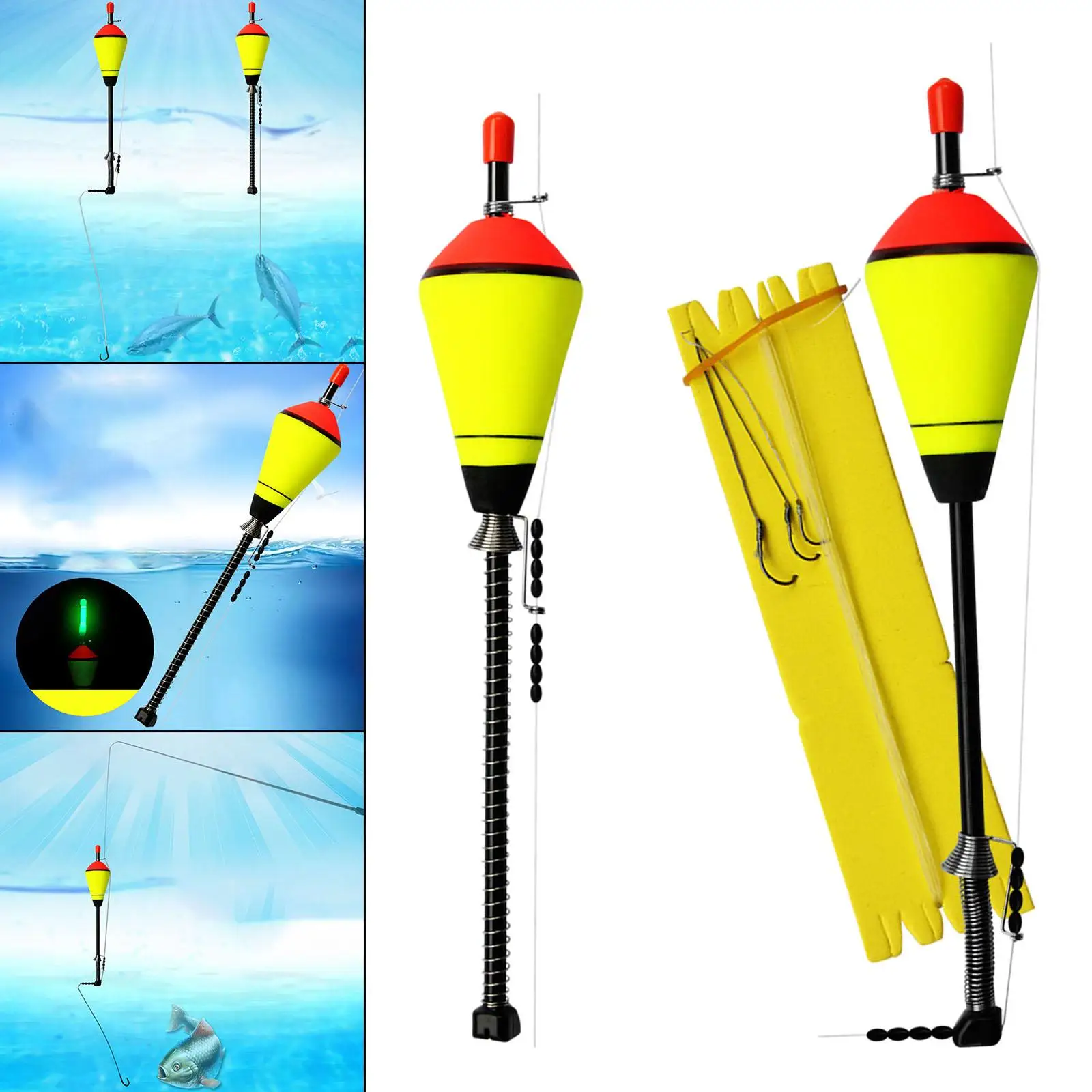 Durable Automatic Fishing Float Tool Bite Outdoor Portable Fishing Bobbers for
