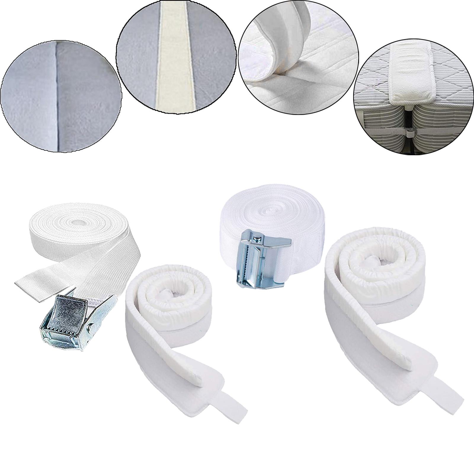 Twin to King , Converter Kit  Beds, Gap Filler Pad with Strap, Quickly Create King Size Bed, Mattress Connector  Room