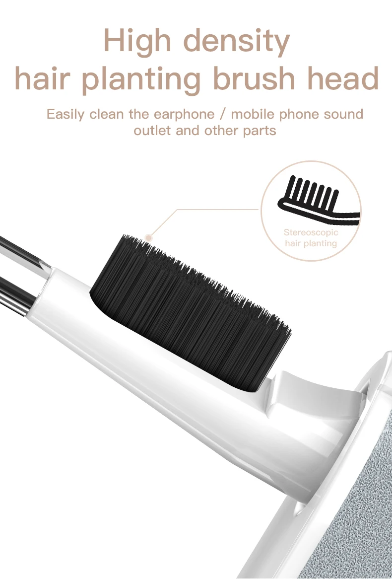 5 In 1 Screen Cleaner Kit Camera Phone Tablet Laptop Screen Cleaning Tools Earphone Cleaning Brush Pen For Office 16