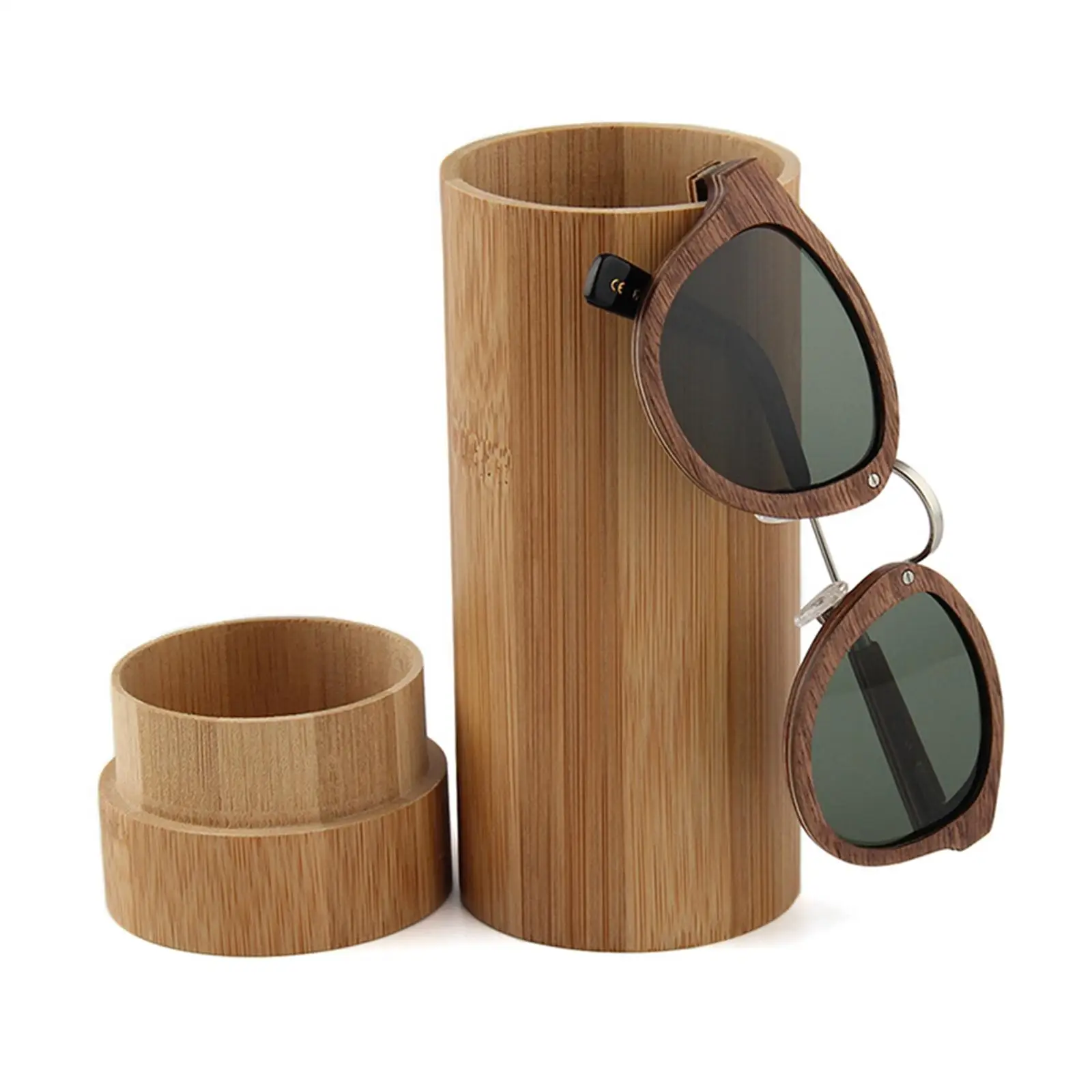 Retro Bamboo Eyeglasses Box Container Glasses Holder Organizer Sunglasses Case Glasses Case Vintage for Glasses