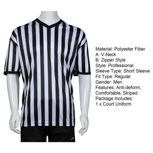 Men professional referee uniform football thai referee jersey men  breathable soccer referee shirt - AliExpress