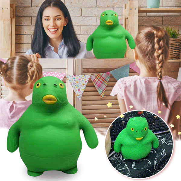 Funny Green Fish Head Anti-stress Squeeze Toys Jouets de