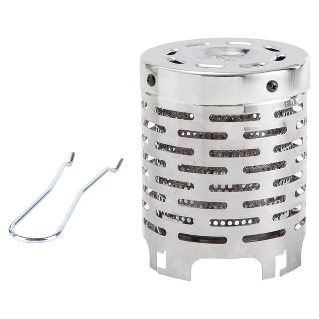 Outdoor Camping Stoves Heating Cover Tent Heating Cover Durable Heating Stoves Camping Heater for Fishing Hiking Camping