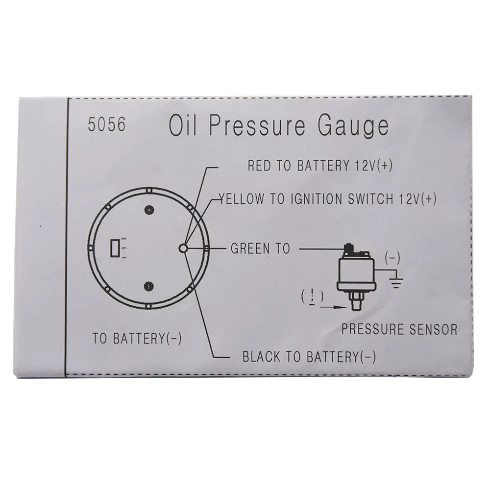 medidores de pressão de óleo