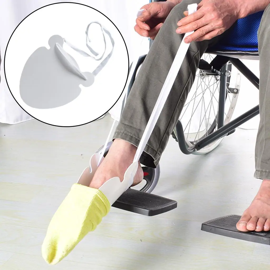 Flexible Sock Stocking Aid Pulling Assist  Off Socks Pulling Helper Sock Aid for Disabled ,Elderly ,Disability ,