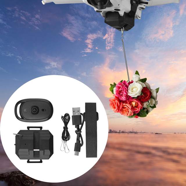 Fishing Bait Universal Wedding Drone Thrower Transport Delivery Device  Airdrop Release Battery Powered Gift 2 Pro - AliExpress