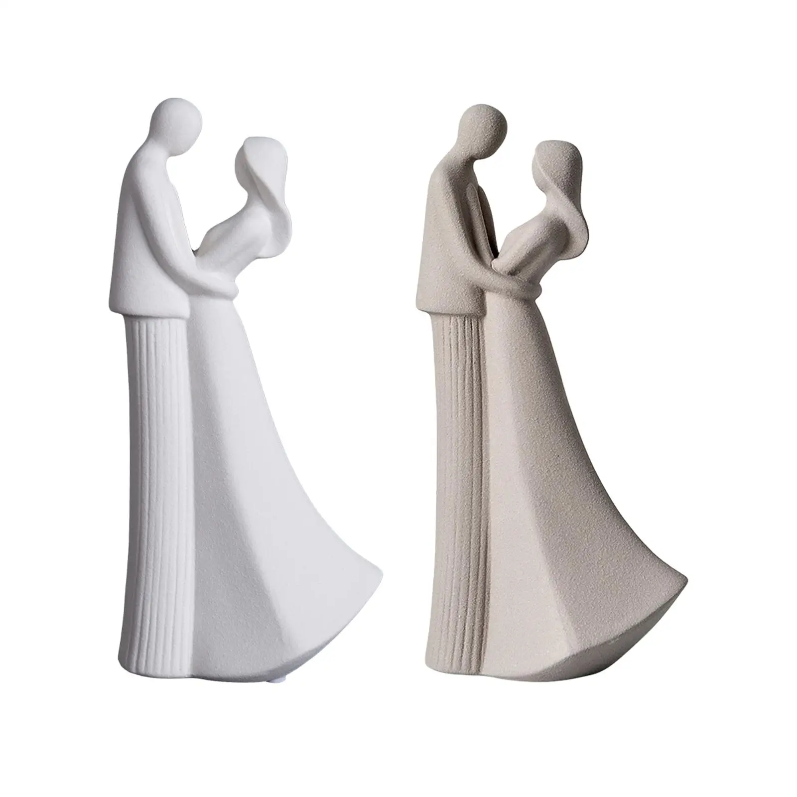 Creative Couple Statue Lover Figurine Collectible Craft Art Sculpture for Desktop Party Bar Home Decoration Bedroom