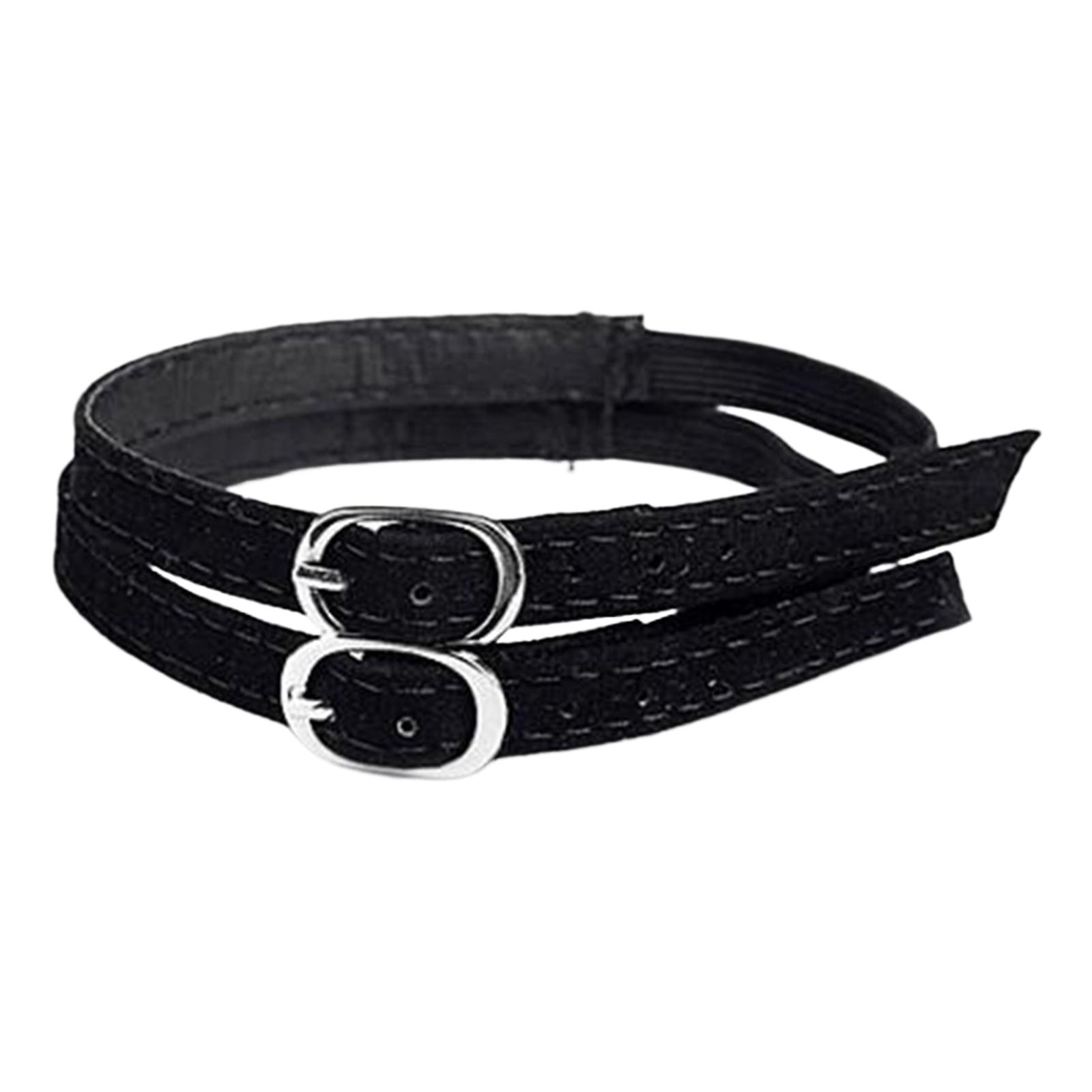 2 stücke Schuh Strap Leder Ankle Krawatte Schnürsenkel Flexible Ersatz Gürtel für – Detail 4