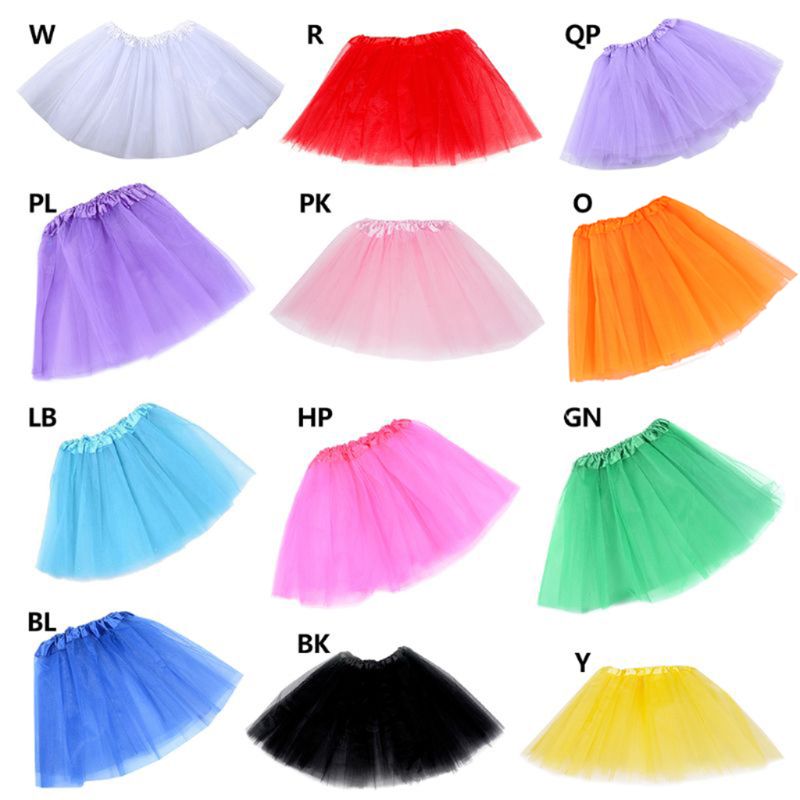 Title 2, 12 Colors Women Adult Three Layer Tulle Tutu Ba...