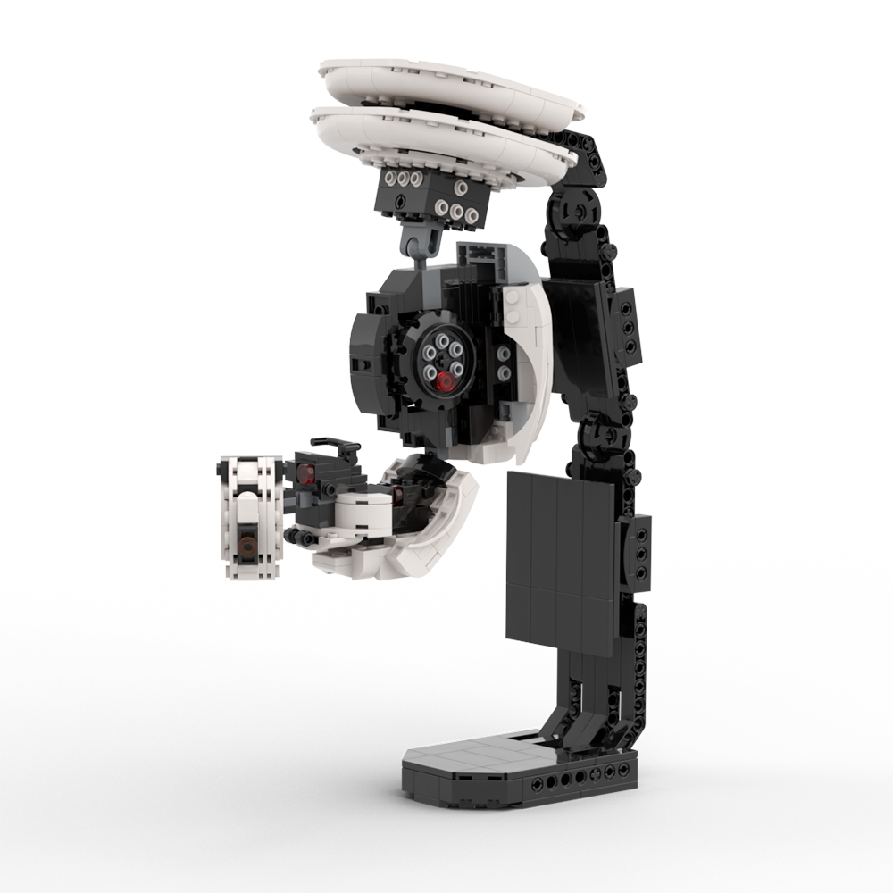 MOC классические игры, переносные строительные блоки GLaDOS, пересечение  пространства, научные креативные кирпичи, Обучающие игрушки, подарок для  детей | AliExpress