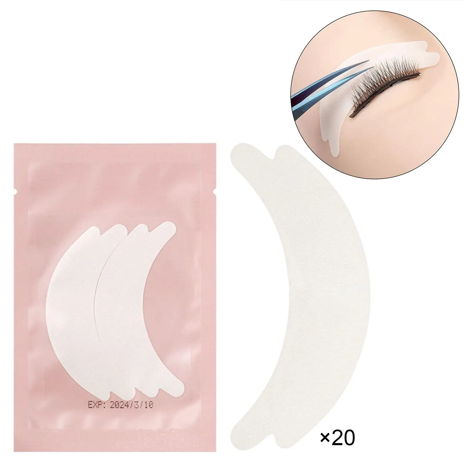 20x Premium Under Eye Pads Makeup eye Pads Lash Extension Beauty Tools