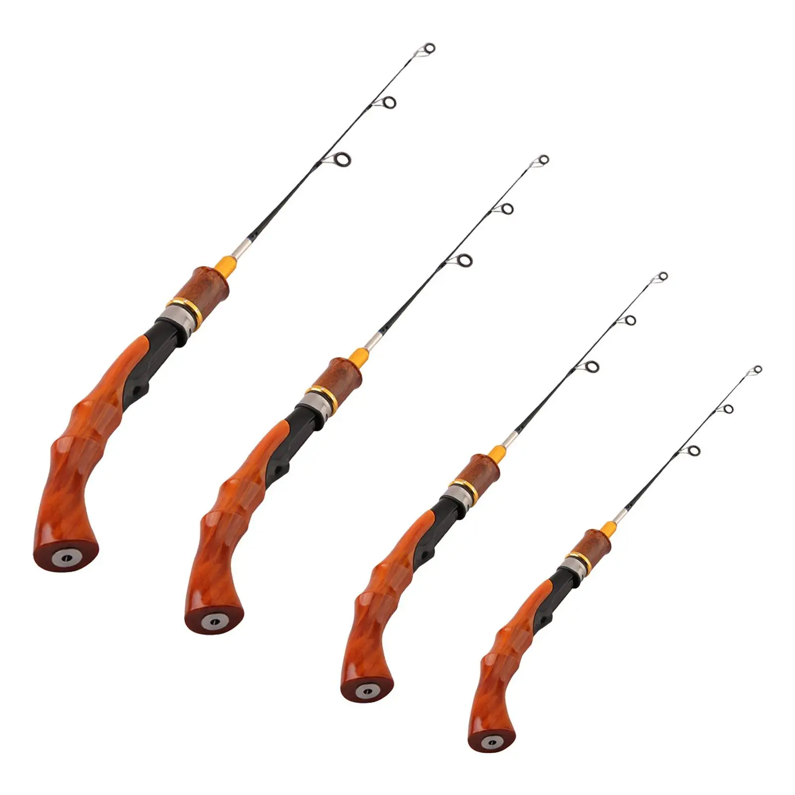Portable Ice Fishing Rods Fish Rod Ice Fishing Pole for Inshore Fishing