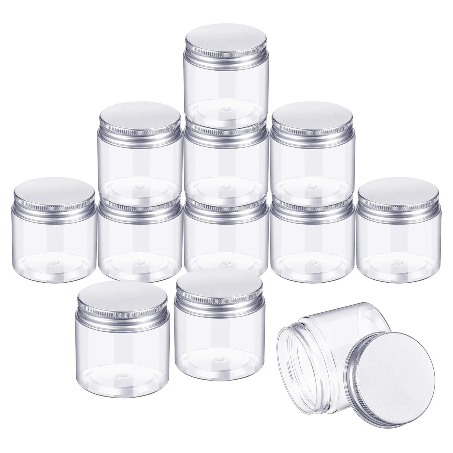 Best of 5pcs 20g 30g 50g 100g 120g 150g Plastic Jar With Lids Screw Tin Clear Container Empty Cosmetic Cream Powder Pot Makeup Box Reviews & Tips