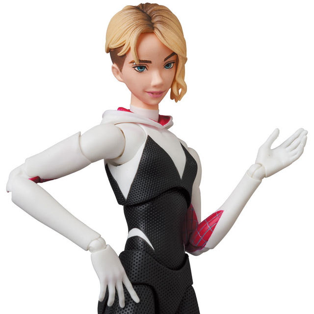 In Stock Original Medicom Toy MAFEX No 134 SPIDER GWEN STACY 