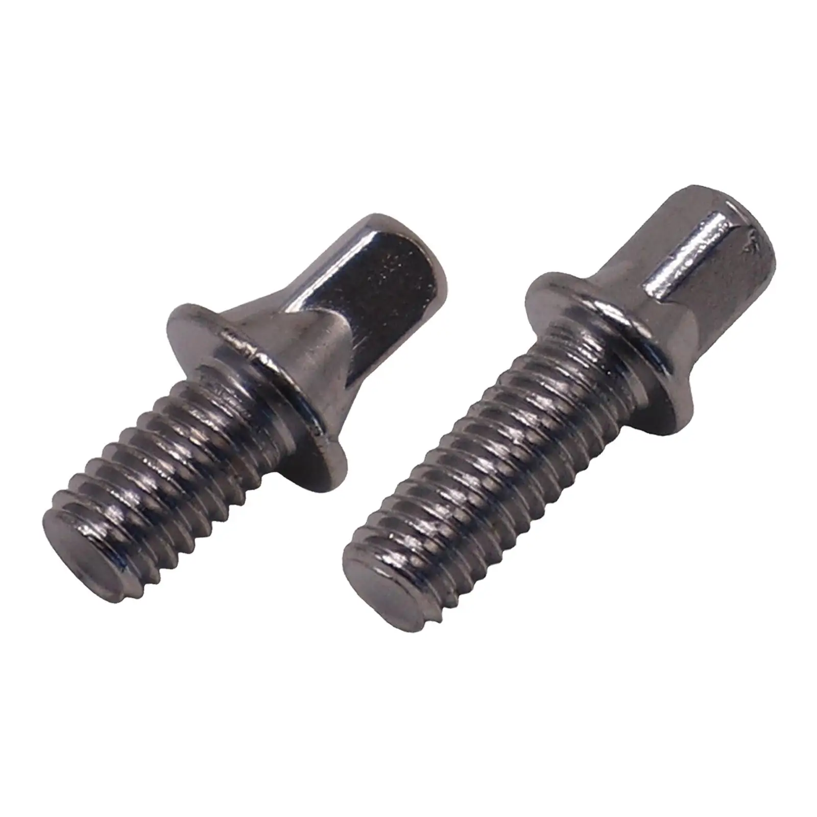 10x Drum Tension Rods Smooth Deep Thread Strong Rustproof Metal Percussion Hardware Short Screws for Snare Drum Drum Parts