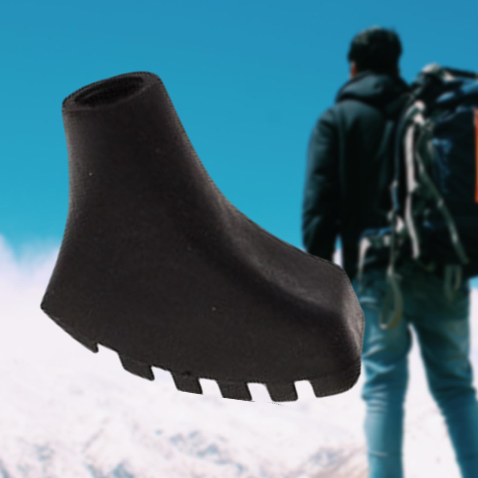 Trekking Pole Tips Boot Tips Cover Anti Slip Part Walking Pole Tip for Climbing Nordic Walking Poles Hiking Poles Mountaineering