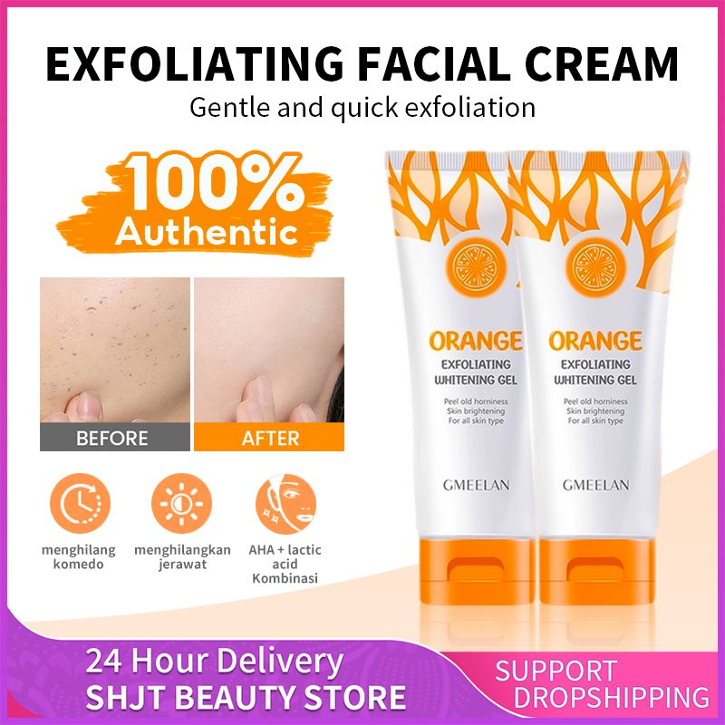 Best of Orange Exfoliating Gel Dead Spot Remover Brighten Peeling 50g Gentle Repair Scrub Whiten Hydrating Moisturizer Korean Skin Care Reviews & Tips