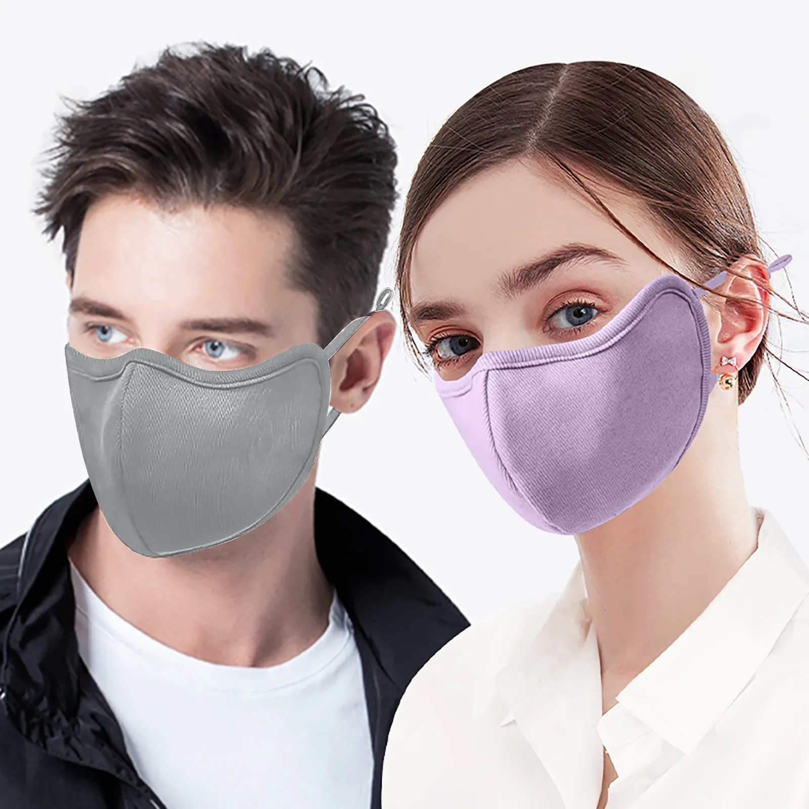 cheap halloween costumes Halloween Cosplay 2pcs Adult Protective Mask Anti Dust Mouth Mask Cotton Masks Washable Reusable Adjustable Face Mask Cubrebocas easy mens halloween costumes