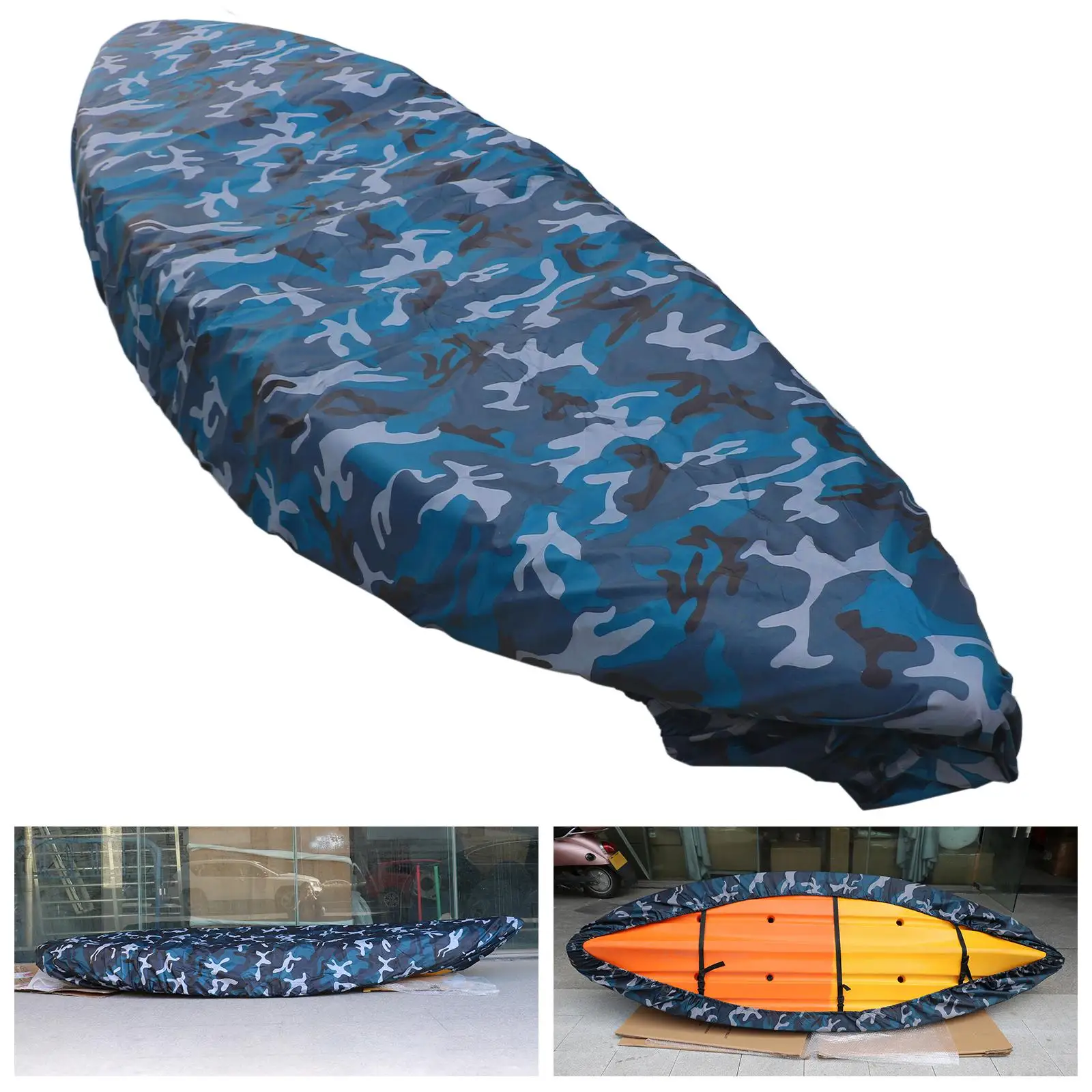 Oxford Fabric Kayak Cover Boat Paddle Board Cover Outdoor Storage Shield