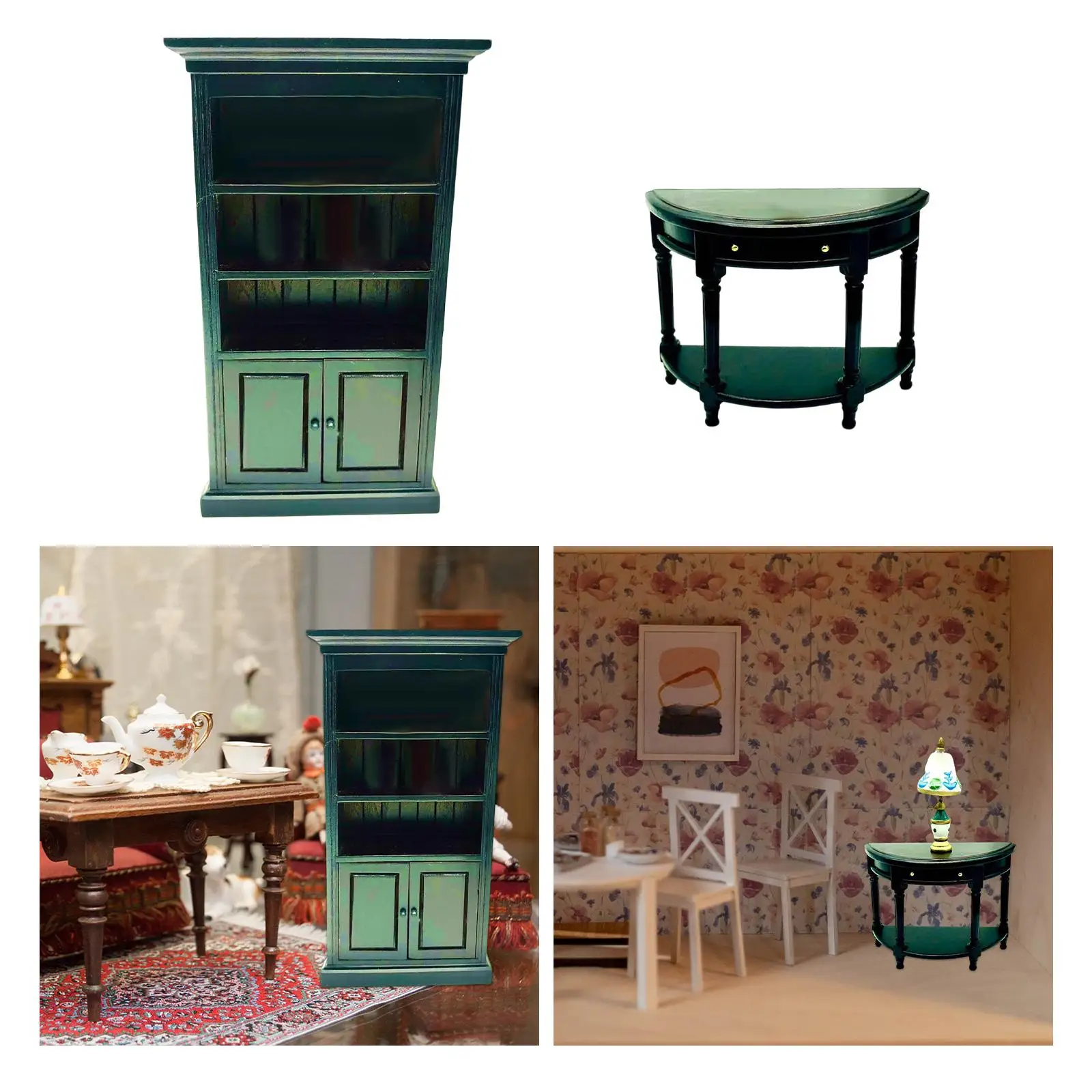 1:12 Scale Miniature Furniture Durable Gifts for Dollhouse DIY Accessories