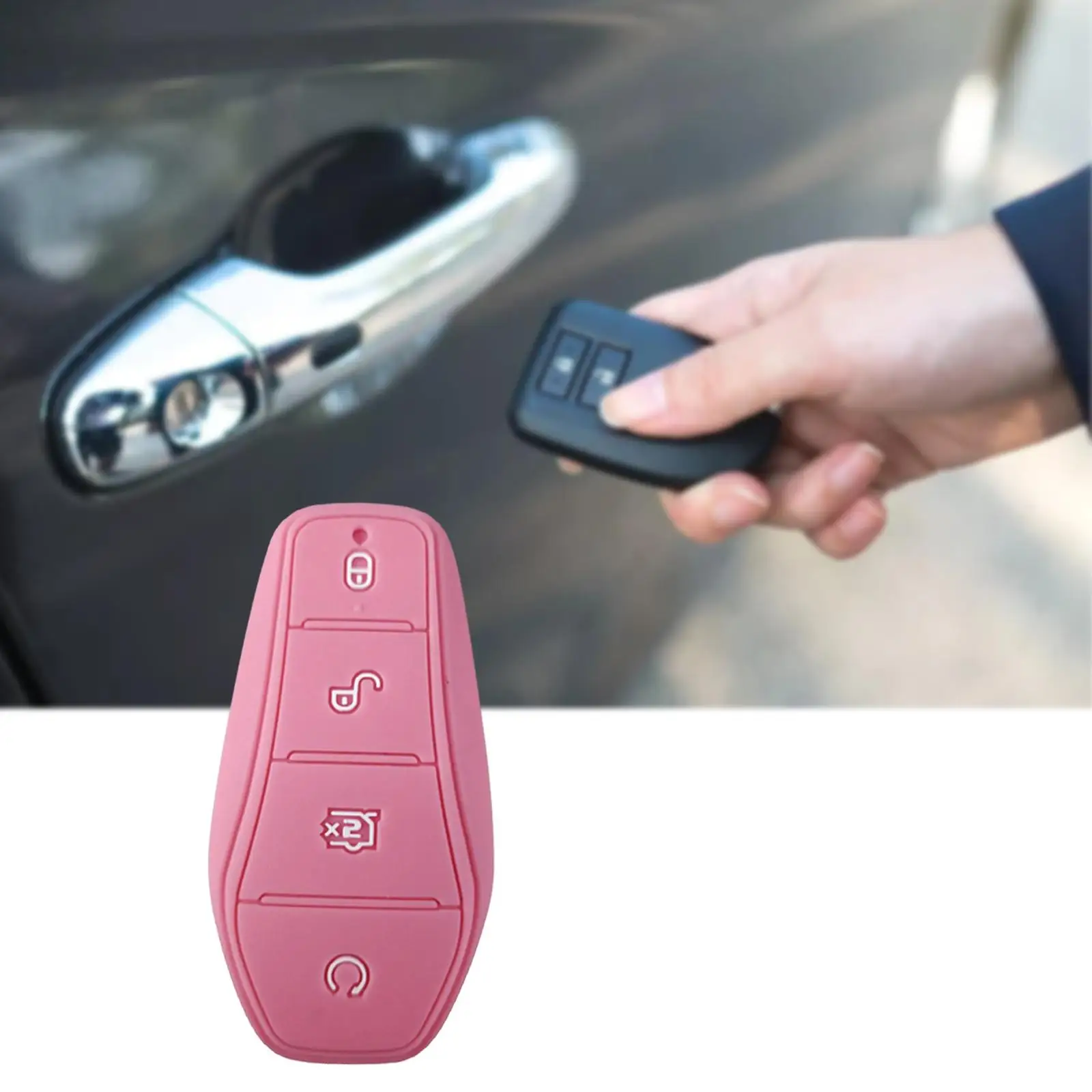 Silicone Car Key Case Cover Remote Control Key Fob Cover Case for Byd Atto 3