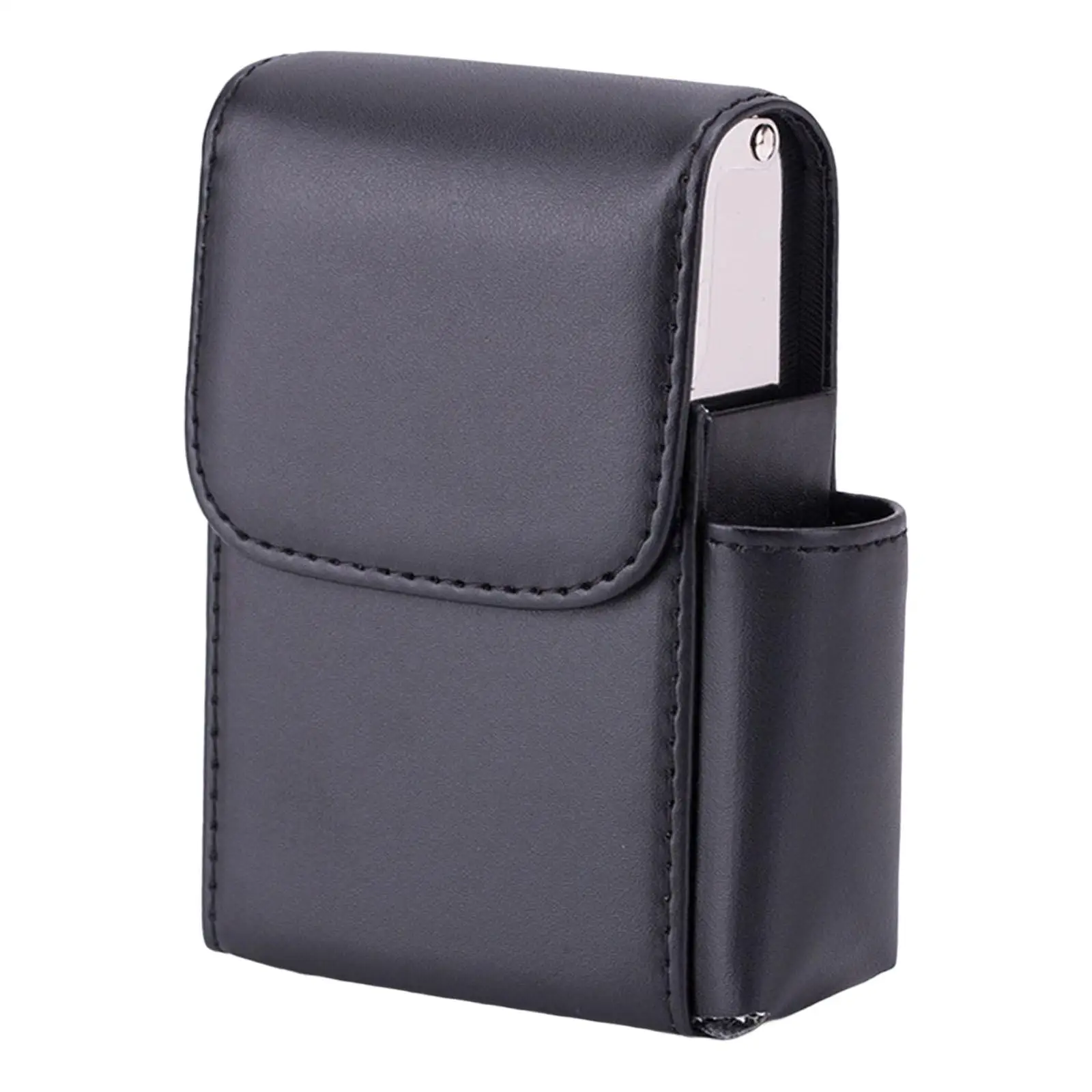 Cigarette Lighter Holder Case Hold 20 Cigarettes Tobacco Pouch Accessories Cigar Box for 20 Cigarettes Office Gifts Man Indoor