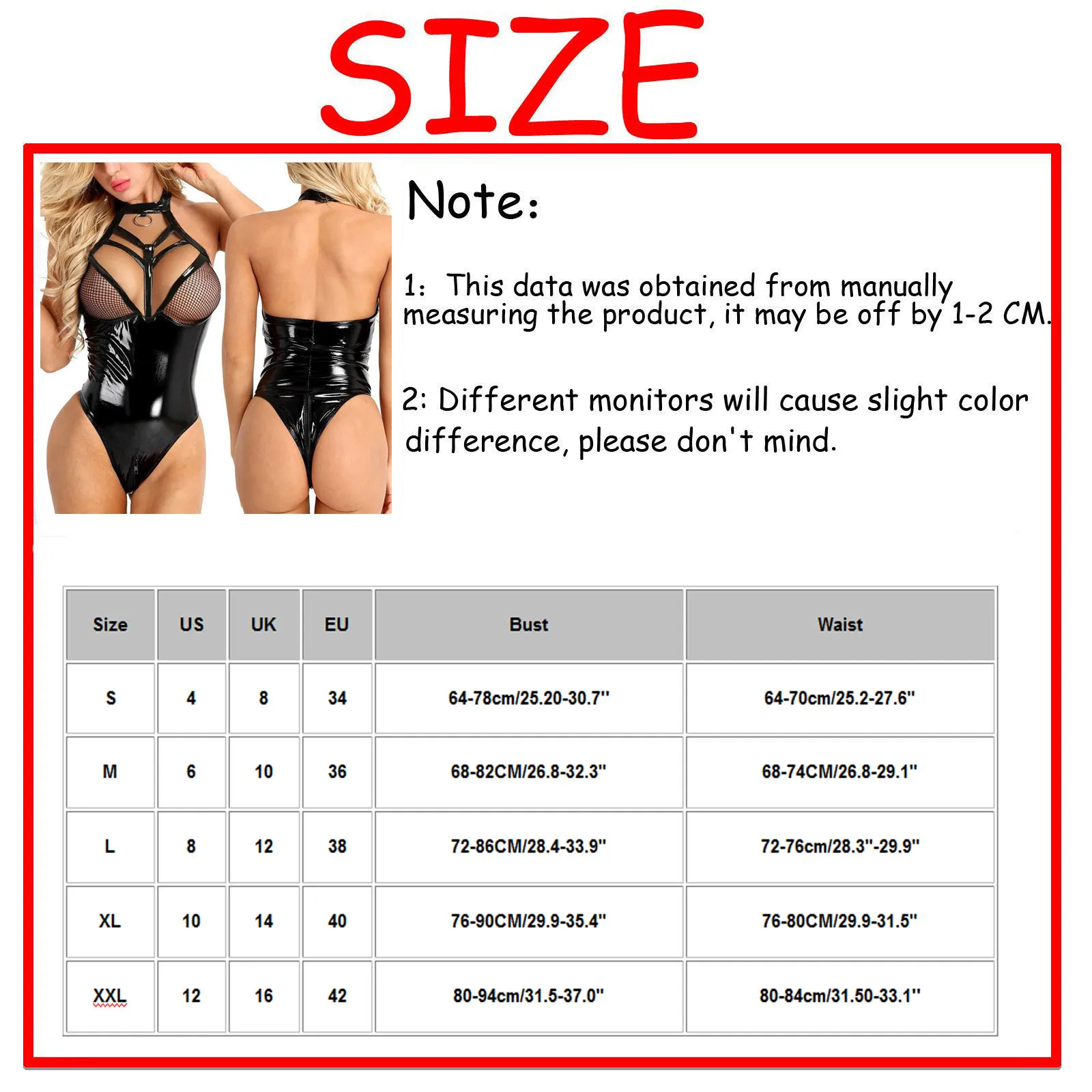bra sets Womens Hot Wet Look Exotic Teddies Leather Lingerie Nipples Cups Zippered Crotch High Cut Bodysuit Catsuit Clubwear Large Size ladies underwear sets