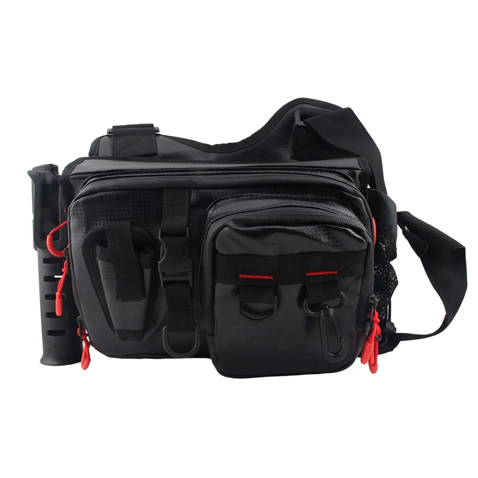Lure Bag Attachments Casual Waterproof Large Capacity Storage Bag Multifunctional Waist Bag for Outdoor Hiking Camping Men