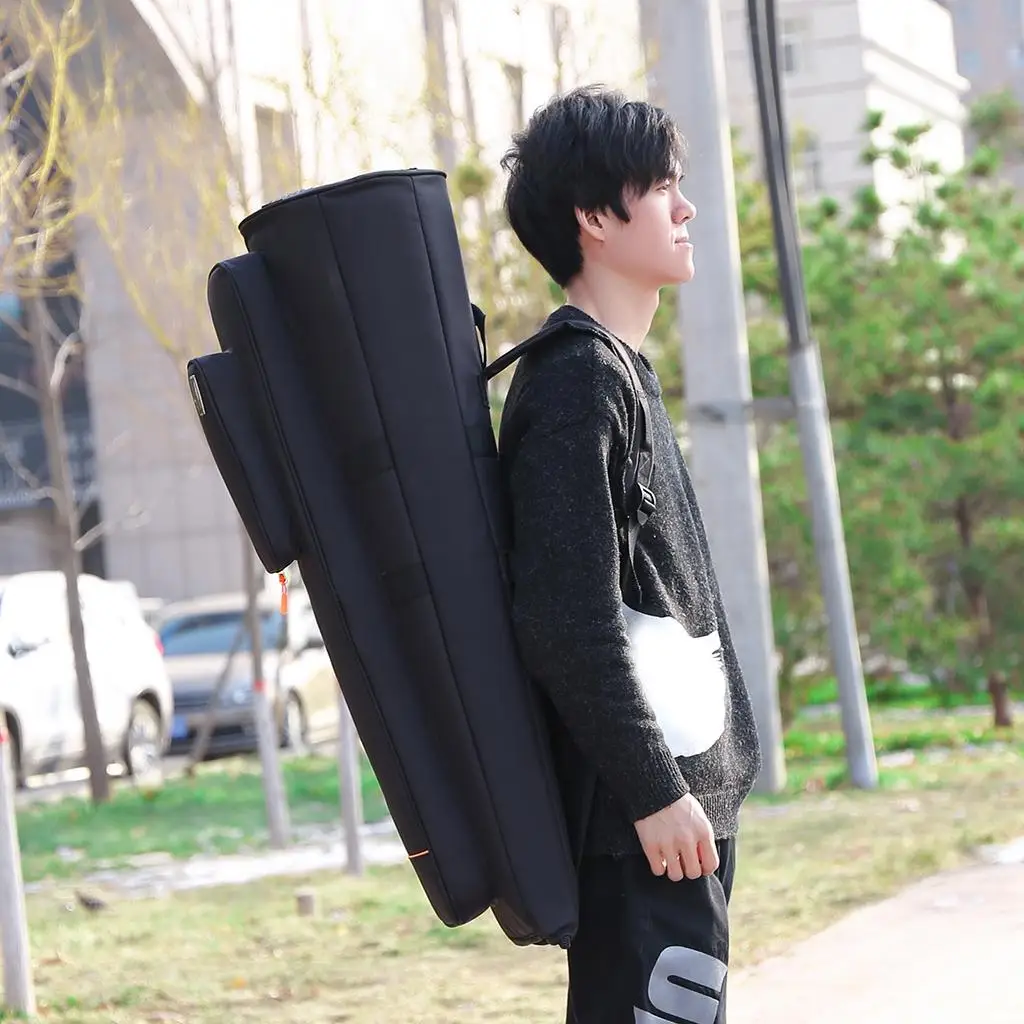 Professional Tenor Trombone bag, Oxford Trombone Backpack Carrying Bag