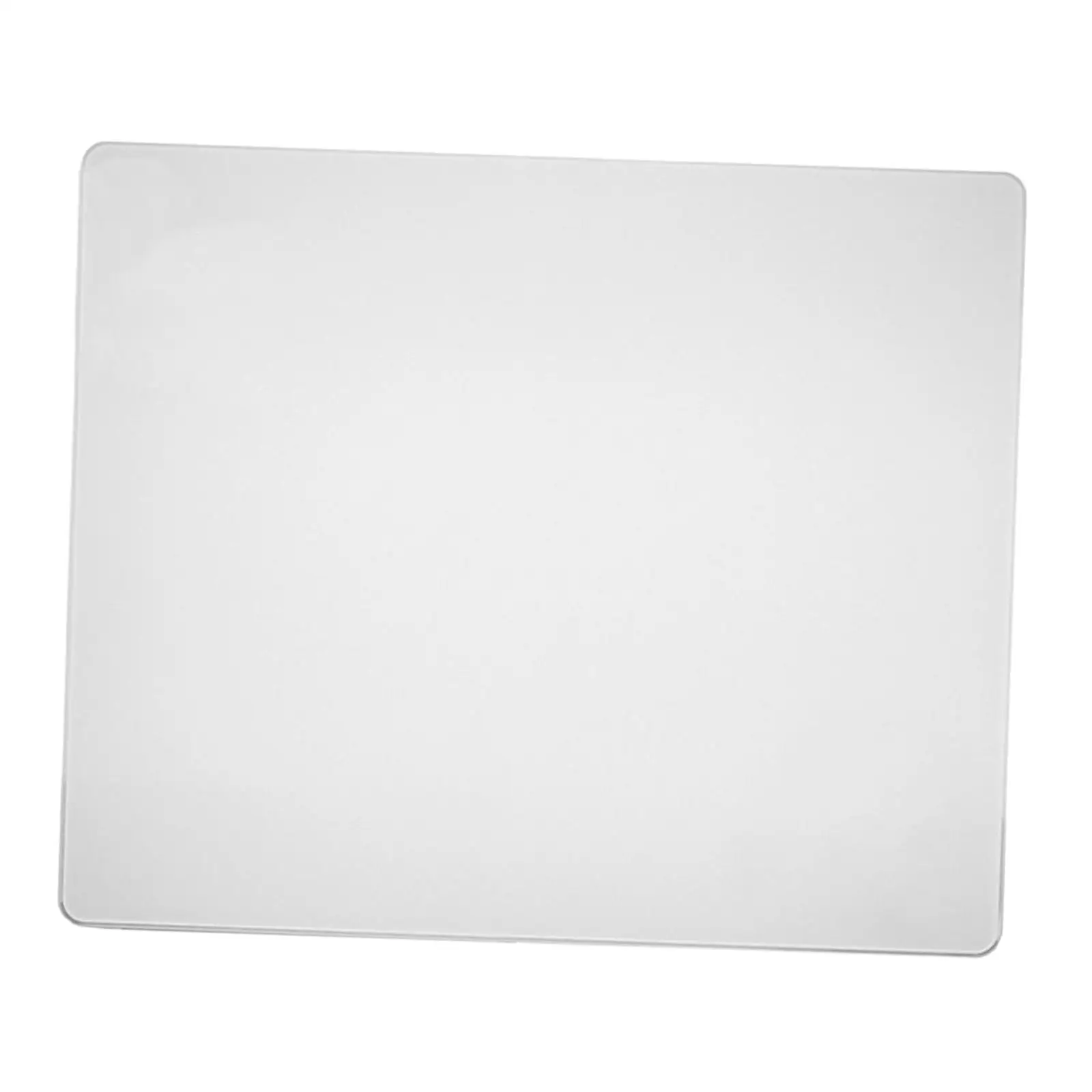 Glass Mouse Pad High Precision and Speed Hard Professional Waterproof Clear Smooth Mouse Mat for Computer Laptop PC Office