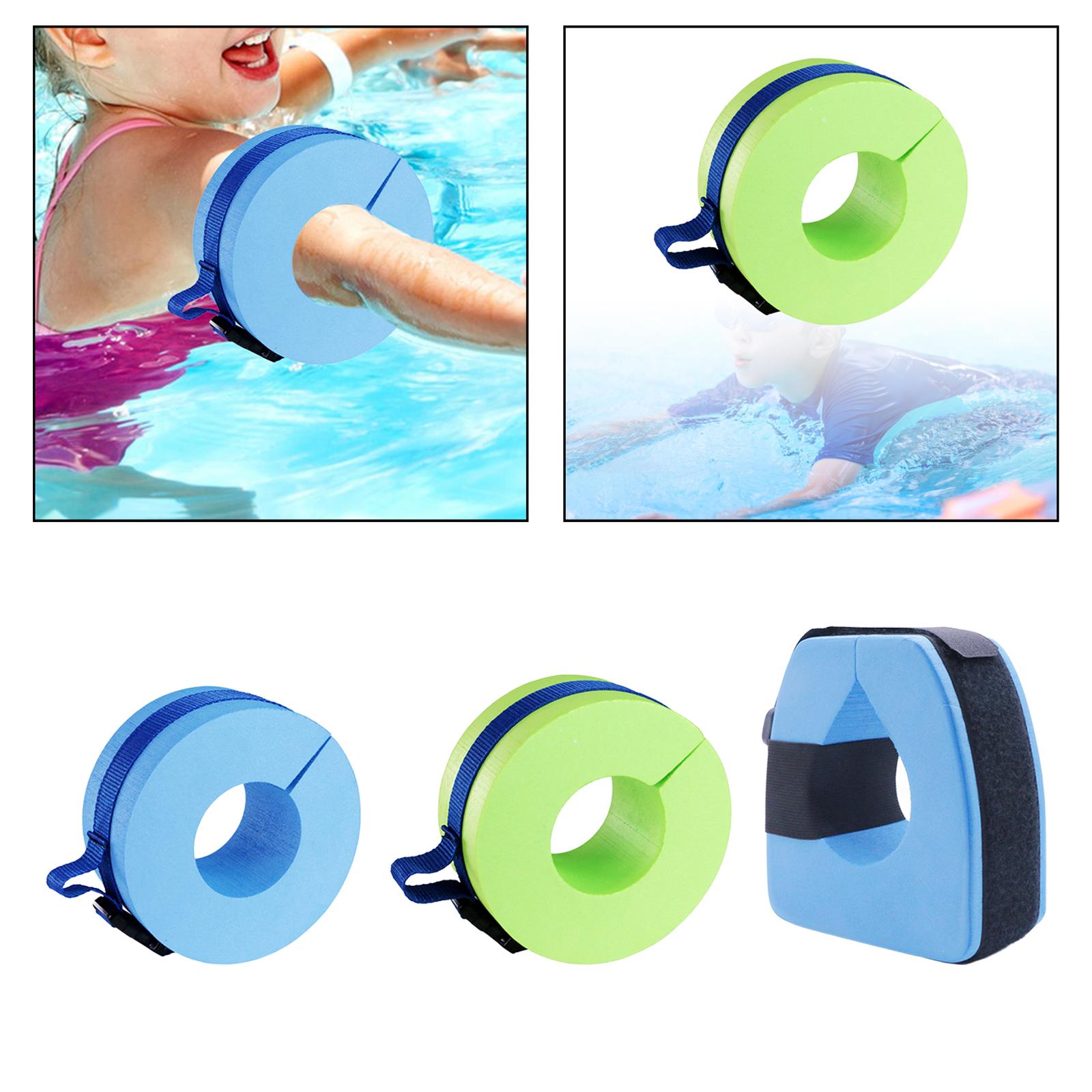 Swim Aquatic Cuffs Swimming Arm Bands with Quick Release Buckle Children and Adults Swim Arm Band for Swim Training