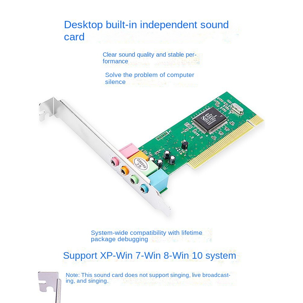 Встроенная звуковая карта PCI для ПК