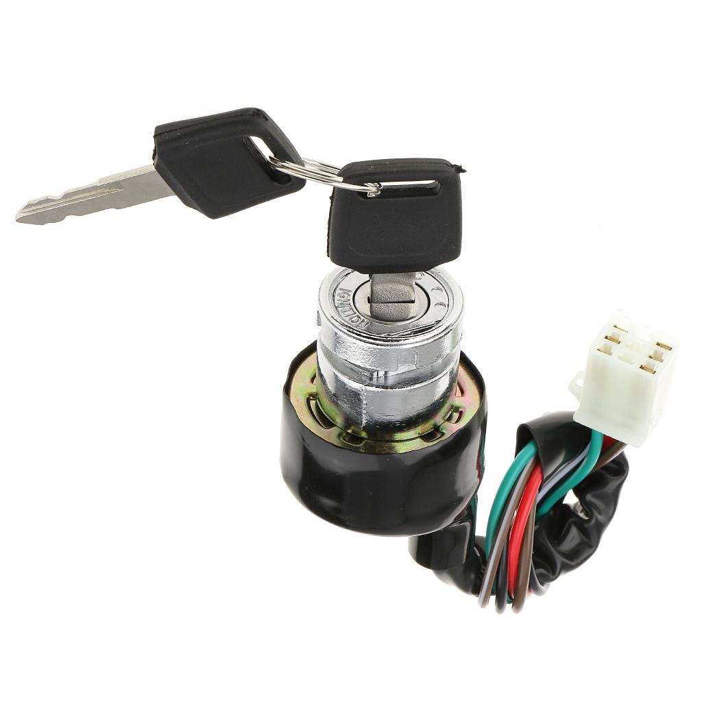 Ignition Switch 6 Wire 3 Position for Motorcycle Scooter Quad Bike Go-Kart universal 6 wire motorcycle ignition switch