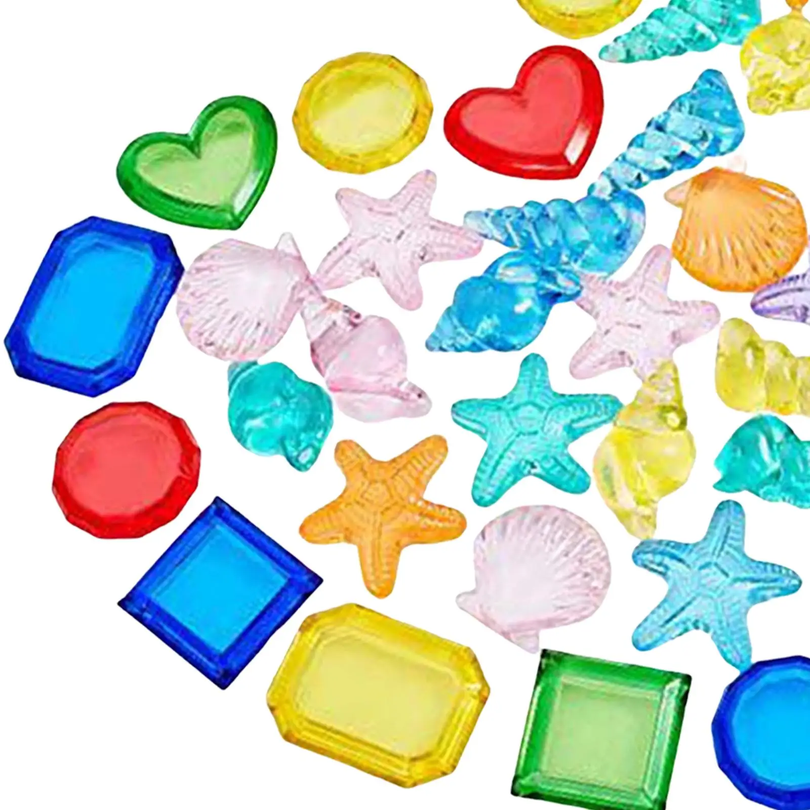 Multipurpose Diving Toy Gifts Motor Skill Game Acrylic Sensory Toys Cognitive for Family Activity Parties Adults Kids Girls Boys