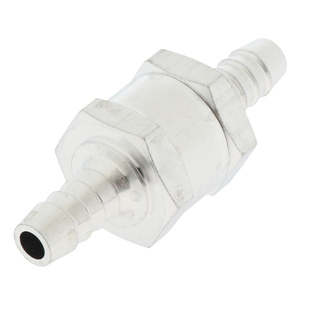 Inline One Way Check Valve Fuel Diesel Pump Liquid Non Return 8mm 0.3inch