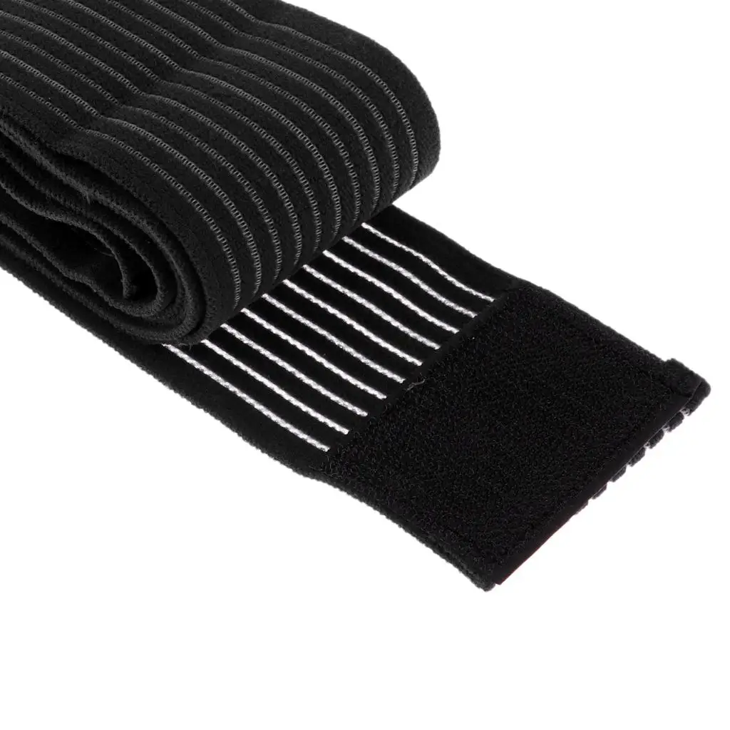 5X Elastic Bandage Sport Brace Wrap Training Equipment Accessories Black 120cm