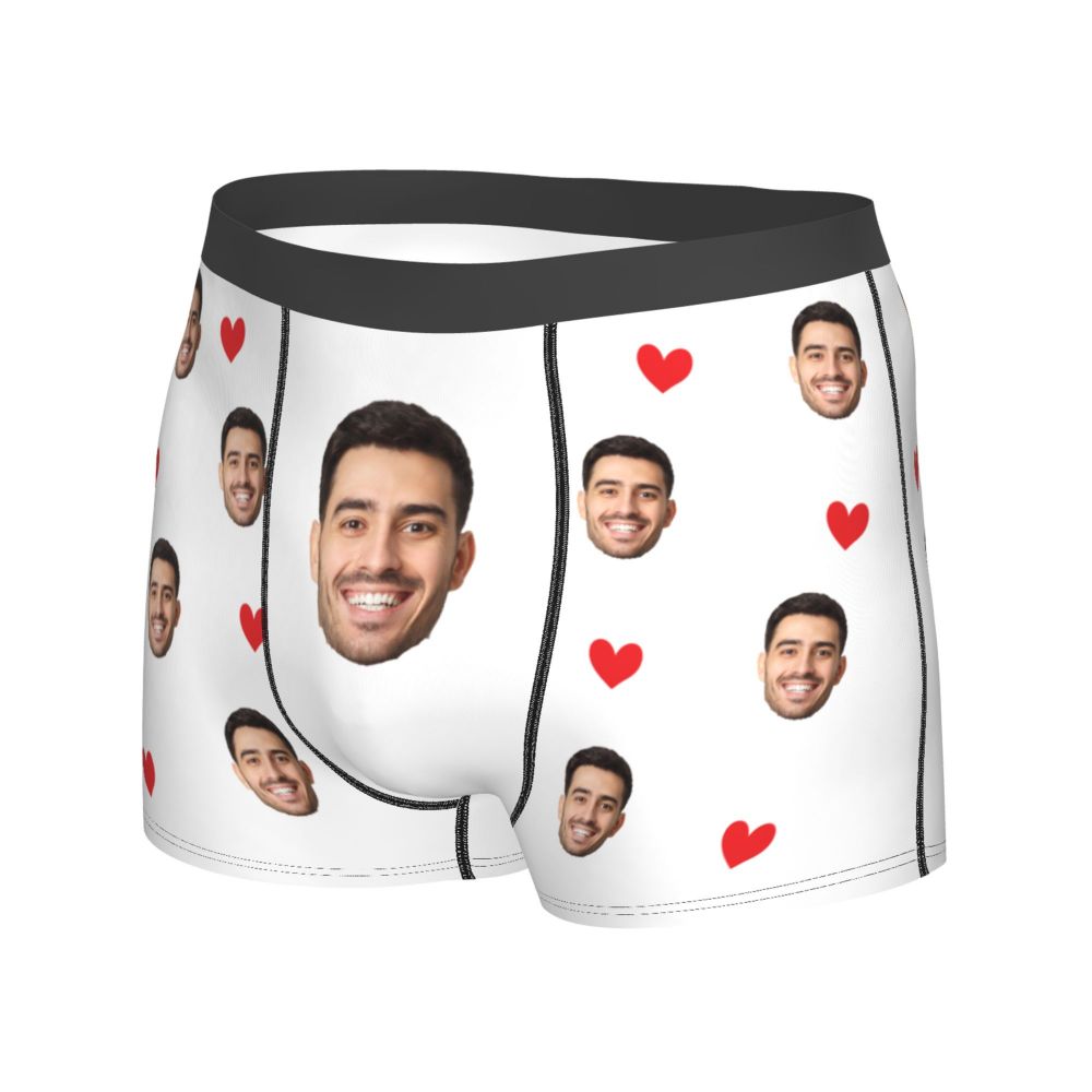 Title 12, Cuecas boxer personalizadas para homens, presen...