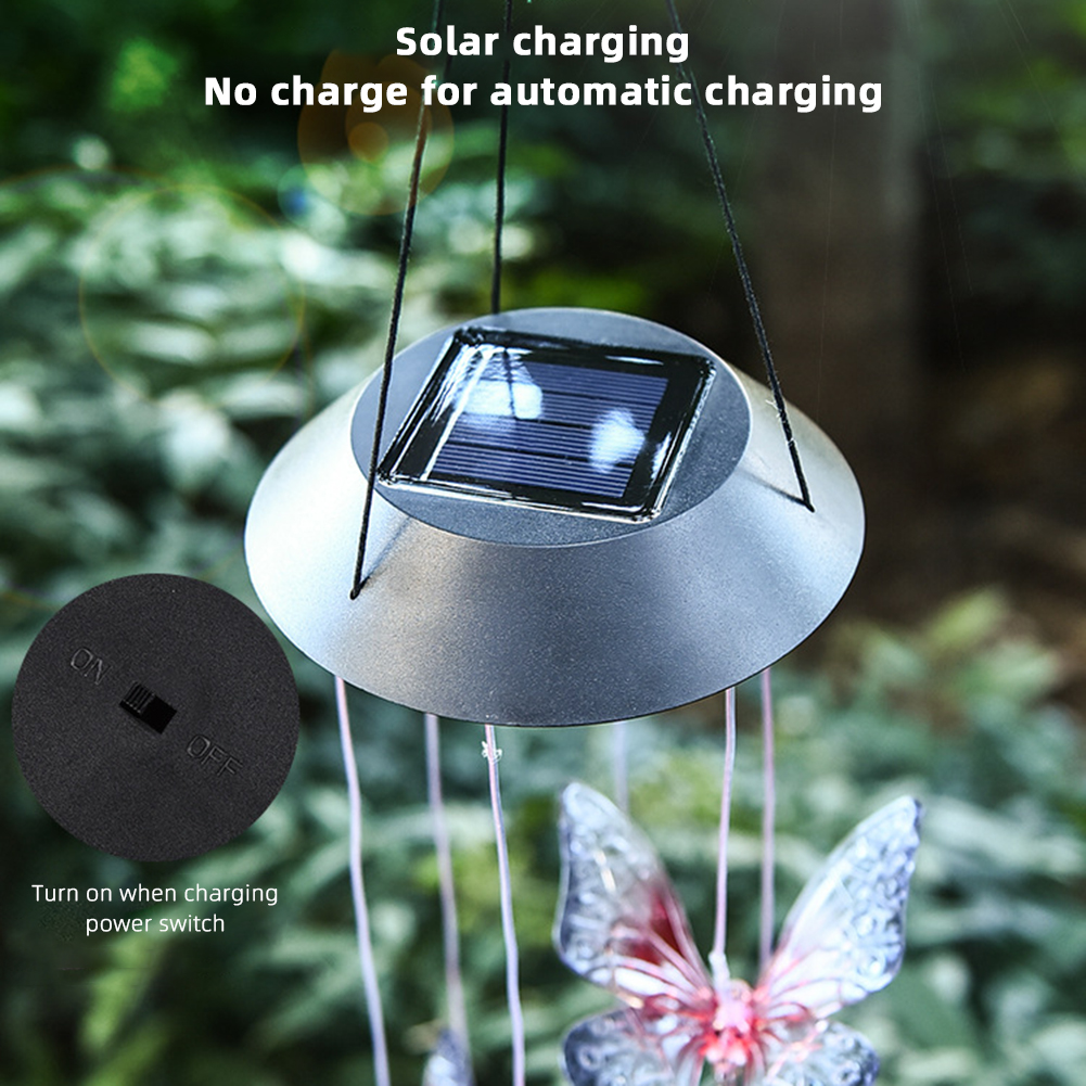 solar wind led chime