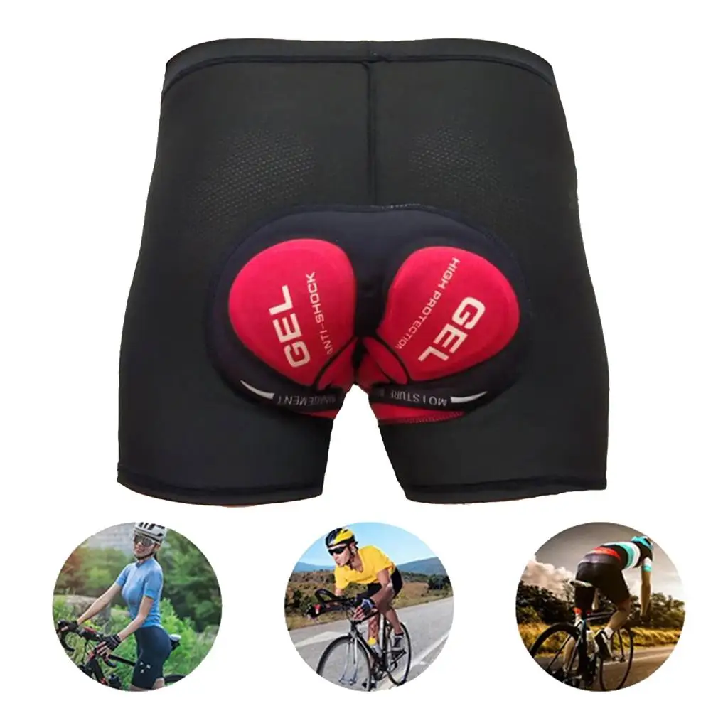 Men`s 3D Padded Cycling  Shorts  Bicycle Underpants Lightweight, Breathable, 