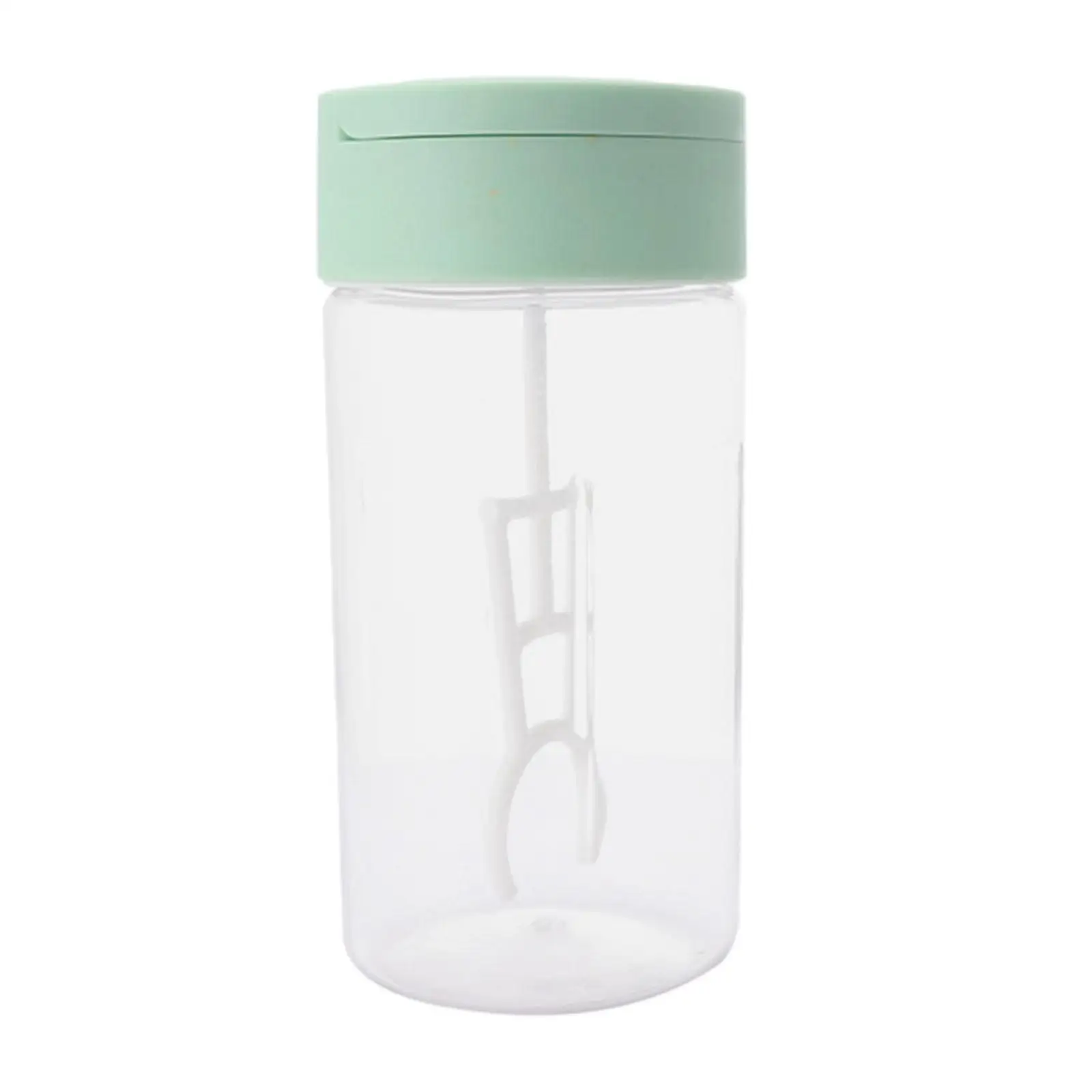 Portable Shaker Bottle with Handle Automatic for Camping Milkshake Outdoors