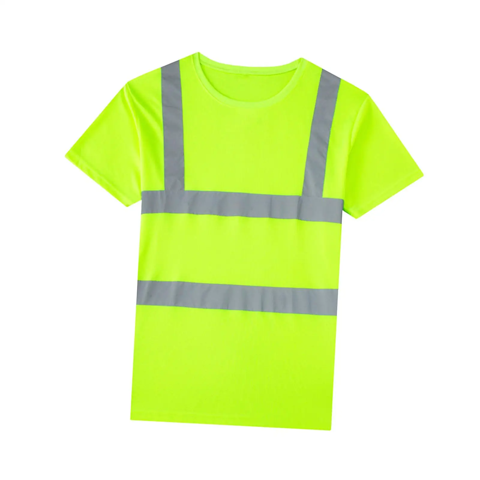 High Visibility Reflective Shirts 360° Reflective Coverage Safety T Shirts for Construction Firefighter Outdoor Cycling Railroad