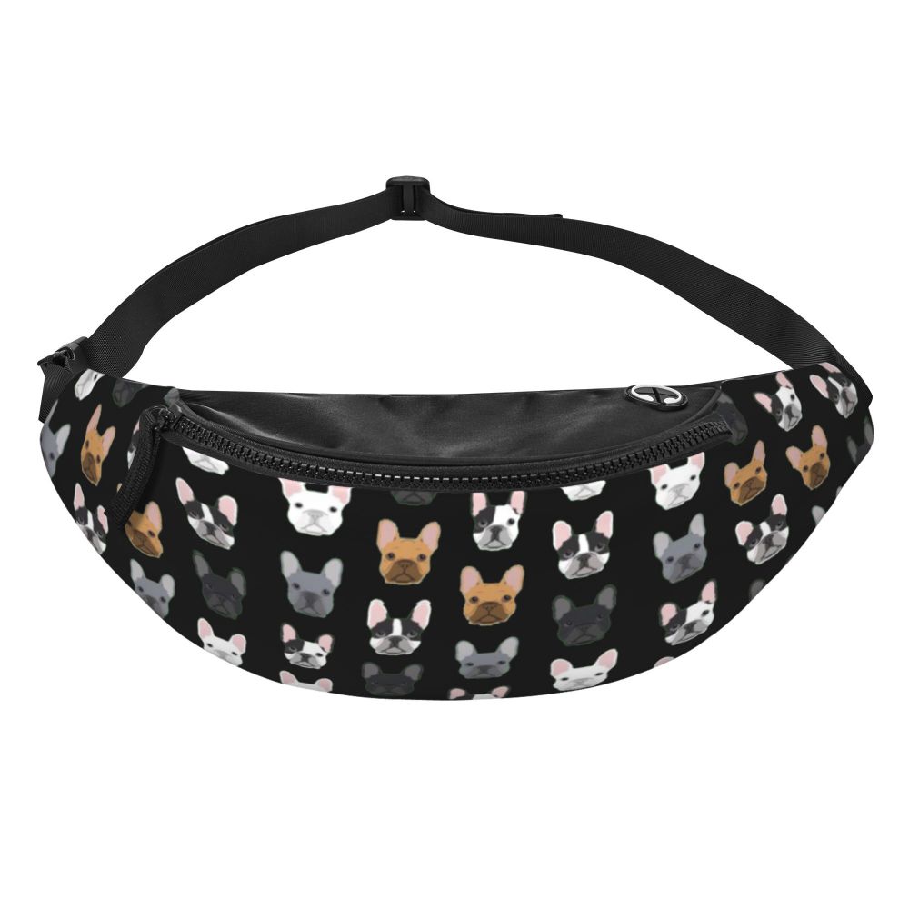 e mulheres, Cool Dog, Crossbody Waist Bag,