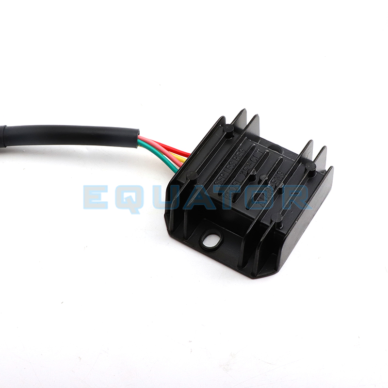 Motorrad dirt pit bik teile buchse stecker 4 Drähte 12 V Spannung regler Gleichrichter ATV GY6 50 150cc Scooter Moped JCL NST TAOTAO – Detail 3