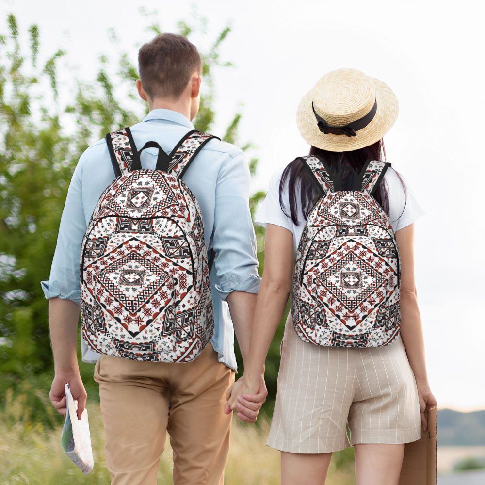 Kabyle Carpet, Amazigh School, College Travel Bags,